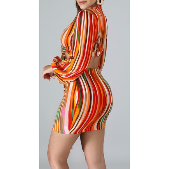 CROPPED COLLAR TWO PIECE SKIRT SET
